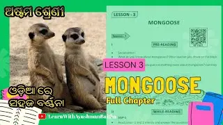 Mongoose | class 8 english chapter 3 | Easy Explanation