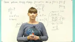 Graf kvadratne funkcije fx=ax². Translacije grafa : Odredi polinom drugog stupnja