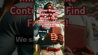 Is Your Biggest Enemy in the Mirror? Take Control and Find Freedom!#motivation