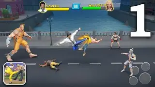 Kickboxing Karate Fighting Games: Kung Fu Fight Gameplay Walkthrough (Android, iOS) - Part 1