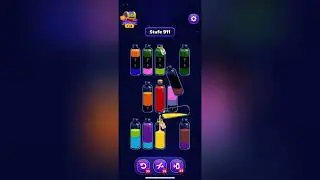 Magic Sort Level 911 Solution Walkthrough 