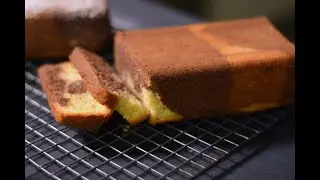 How to make Chocolate & Vanilla Marble cake