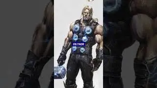 Top 10 Muscular characters in Marvel|#shorts #shortsvideo #marvel