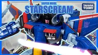 Blue is BETTER! - STARSCREAM Super Mode (#transformers Legacy TL-EX Voyager Class Armada Starscream)