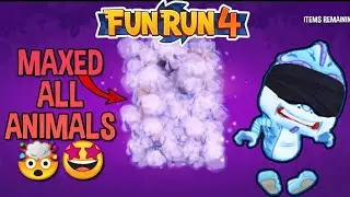 All Animal MAXED on FUNRUN 4 | Lets Goooo 🤩🤯