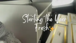 First Week of the New Year ✨ Cleaning & Decluttering My Life, NYE Festivities + Closet Reset 