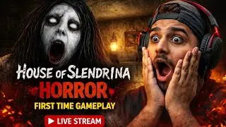 House of Slendrina Day 2 live steam horror game😱😱