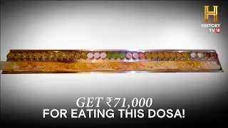 Finish This 10-Foot Dosa in 40 Mins & Win ₹71,000! 💸 | #WorldFoodDay