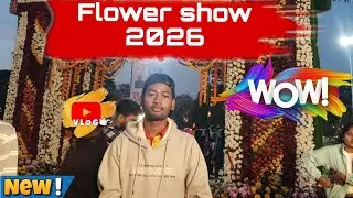 Beautiful😍 Flower🌹 Show 😱2026 | Full Vlog&rdquo;🎉||Ekamra kanana❤️ Bhubaneswar❤️ ||