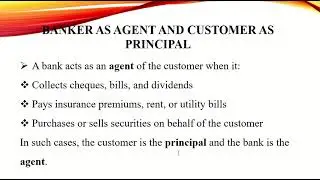 Business Law & Practice - Banker & Customer Relationship  - Exam format (10 or 20  mark Question)