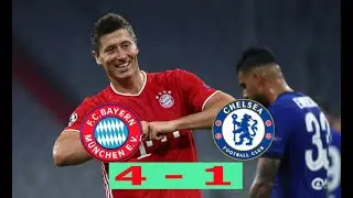 F.C.BAYERN Vs CHELSEA (4-1)   08.08.2020