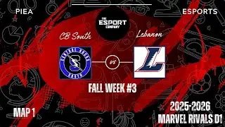 CB South vs Lebanon Map 1 Hall of Djalia Domination (Marvel Rivals D1 Fall Week #3)