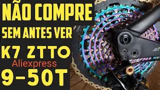 NÃO COMPRE ESTE CASSETE ZTTO 12V 9-50T NO ALIEXPRESS SEM ANTES VER ESTE VÍDEO