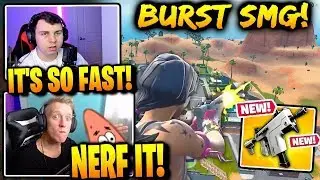 Streamers React to The New OP BURST SMG!!!!