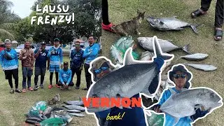 Trip santai tapi hasil lumayan jigging + jigtong +bottom gasak, lausu sedang lapar!