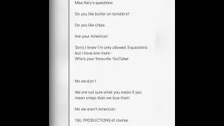 Q and A with T&L productions