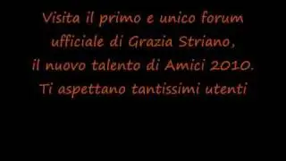 Grazia  Striano - Amici 2010