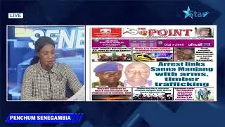 ARREST LINKS SANNA MANJANG WITH ARMS, TIMBER TRAFFICKING