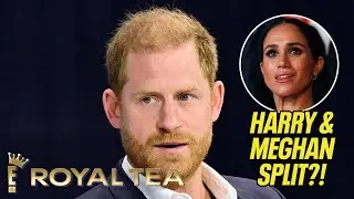 Prince Harry Addresses DIVORCE Rumors With Wife Meghan Markle | E! | Royal TEA
