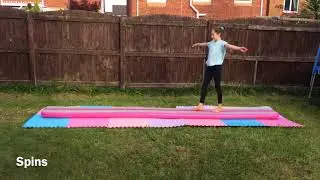 Fantastic Gymnastic Inflatable Air Beam/Air Track