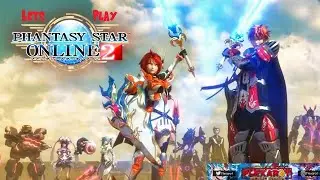 Phantasy Star Online 2 JP First PlayThrough & GamePlay!!