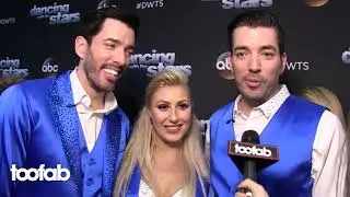 Drew Scott, Emma Slater and surprise guest Jonathan Scott on Their Pranks