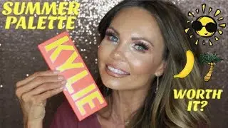🍌KYLIE COSMETICS SUMMER PALETTE🍌 HONEST REVIEW