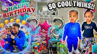 HAPPY BIRTHDAY PARTY FOR THE SO COOL TWINS BIRTHDAY!
