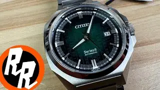 Citizen NB6050-51W Series 8 green dial (Saltzman’s Watches)