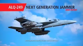Raytheon - EA-18G Growler Aircraft Equipped With ALQ-249 Next Generation Jammer Mid-Band [1080p]