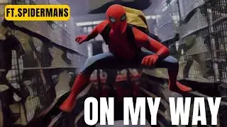ON MY WAY - FT. SPIDER-MANS | TRANSISTION & EFFECTS - BASS BOOSTED |  @SpedyEditz