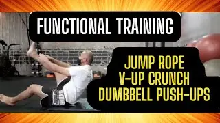 This Functional Workout Burns Fat Fast: Jump Rope + Push-Ups + Abs Challenge