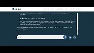 Check Out NOHOLD's Updated AI Assistant