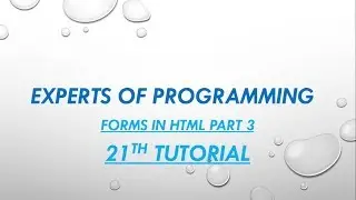 HTML 5 tutorials for beginners in Urdu Hindi (21st tutorial) forms in html part 3