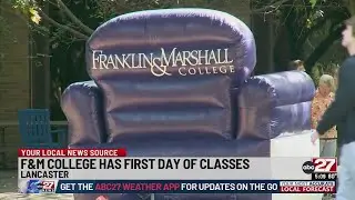 F&M College first day of classes