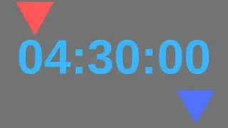270 Minutes Timer | 4.5 Hours Timer | 4.5 Hours And Minutes Countdown 270
