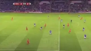 Stephen Sama(Liverpool F.C.) incredible long range pass / unglaublicher langer pass