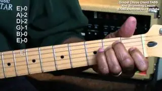 Gospel Chops R&B Style Chord TABS & Strumming Lesson FunkGuitarGuru Funk