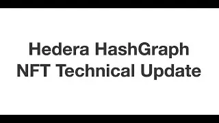 HTS with NFT(Hedera Token Service) 21.07 HIP17 Technical Update Preview