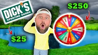 $250 1v1 ROULETTE WHEEL Fishing Challenge!