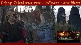 Vikings Undead scare zone - Halloween Horror Nights 2019 Universal Studios Orlando