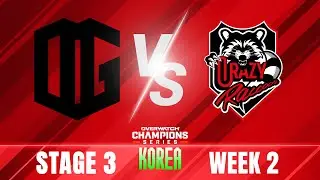 ONSIDE Gaming vs Crazy Raccoon - OWCS Korea Stage 3 Regular Season
