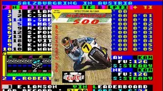 Looking at other Sporting Games with  Motorcycle 500 (ZX Spectrum 48k 1990 )