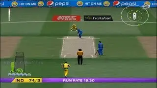 EA CRICKET 18 PC Gameplay - India Vs Australia - 5 Overs Match Part 1