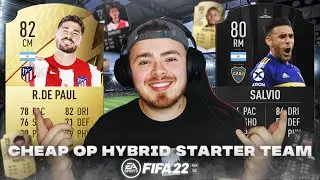 FIFA 22 - CHEAP/META STARTER TEAM! ⚡  ft. De Paul, Salvio & Romero! FIFA 22 ULTIMATE TEAM