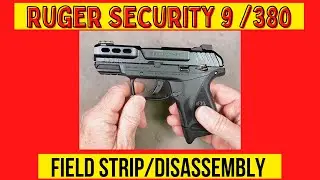 ЛЕГКАЯ разборка и очистка полевого пистолета Ruger Security 380.