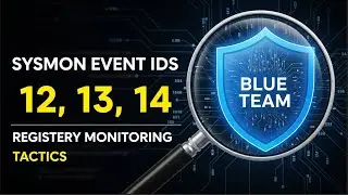 Enable Sysmon Event IDs 12, 13, 14  Registry Monitoring for Blue Teams