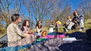 The Heartbeat of Eternity - Live Acoustic Song in Nature | Sega (Guitar) & Mr. ICS (Djembe)