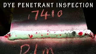 Welding Test - Dye Penetrant Inspection