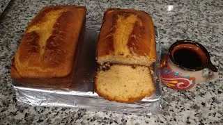 🍞 PANQUÉ CON CHISPAS DE CHOCOLATE ( CASERO )😘😊🥖🥖👌😄
